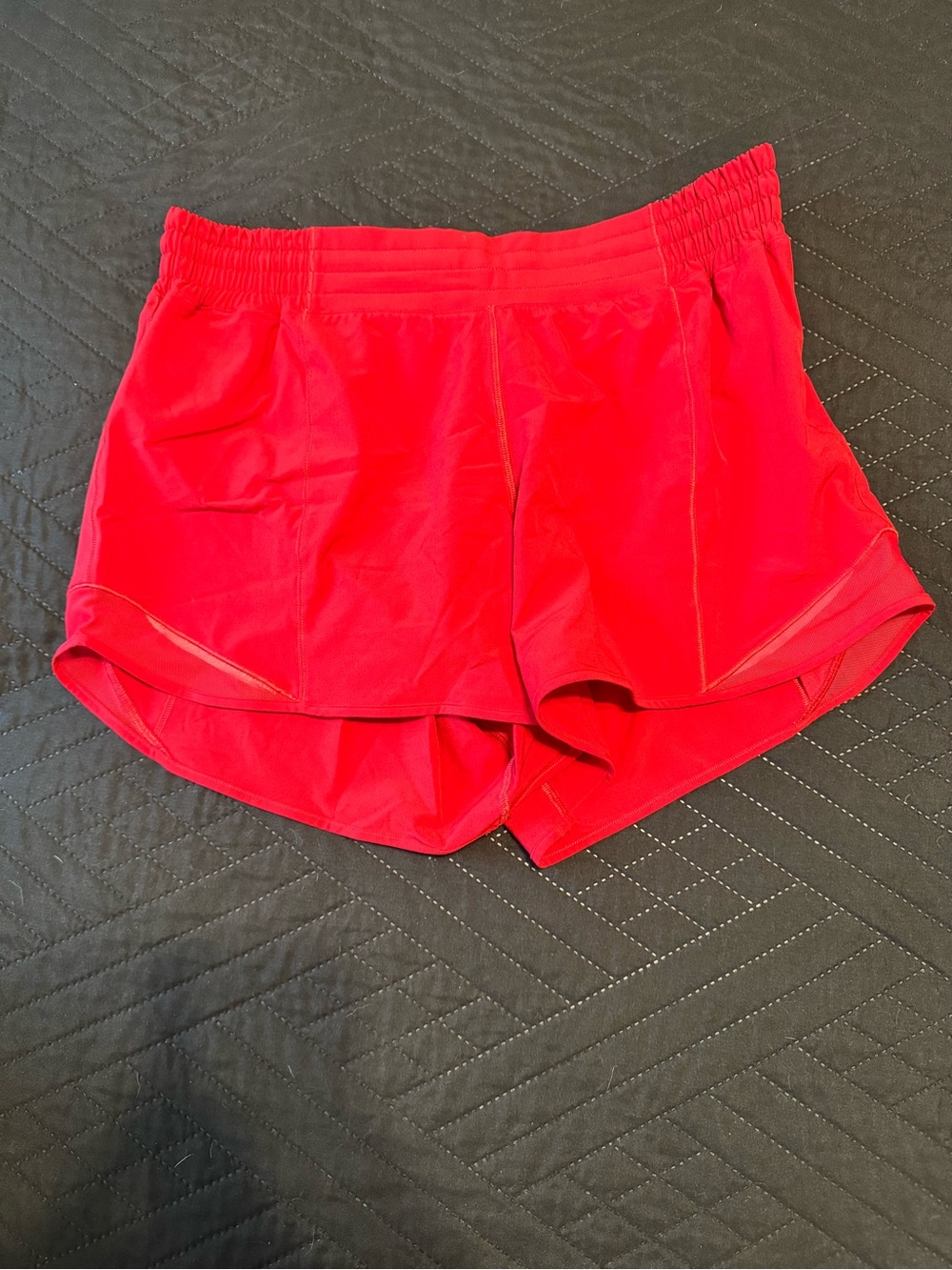 lululemon athletica Hotty Hot High-Rise Lined Short 4" - Red